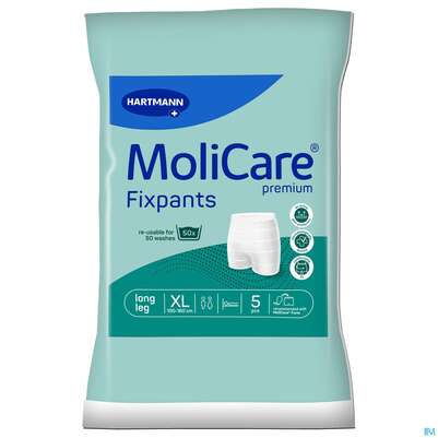Inkontinenz Molicare Fixpants/premium Long Leg Xl Gruen 5st, A-Nr.: 3724804 - 02