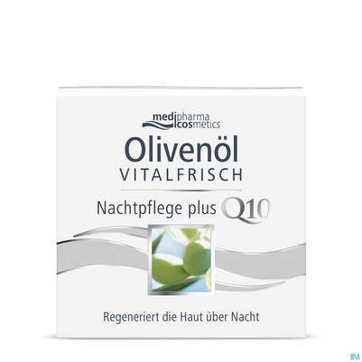 Sie sehen eine Packung Oliven Oel Dr.theiss Vitalfrisch Nachtpflege 50ml, Produktbild: 03 Oliven Oel Dr.theiss Vitalfrisch Nachtpflege 50ml, A-Nr.: 3154413 - 03