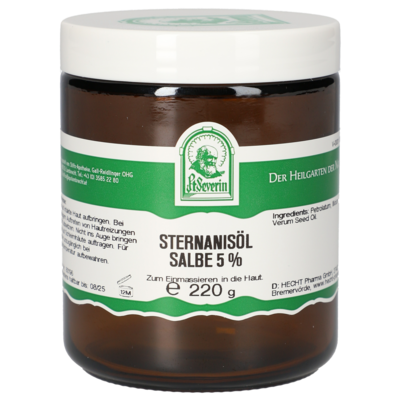 STERNANISOEL SALBE 5% 220 G, A-Nr.: 5340338 - 01