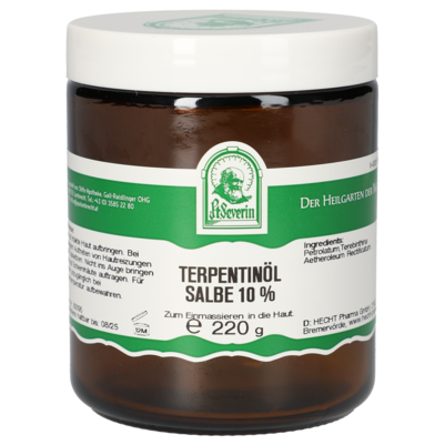 TERPENTINOEL SALBE 10% 220 G, A-Nr.: 5340373 - 01