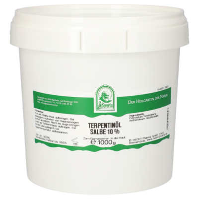 TERPENTINOEL SALBE 10% 1000 G, A-Nr.: 5340396 - 01