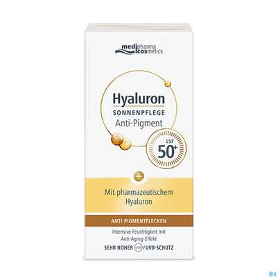 Sonnenprodukte Hyaluron Sonnenpflege Gesicht Anti-pigment Anti-age F50+ 50ml, A-Nr.: 5074842 - 03