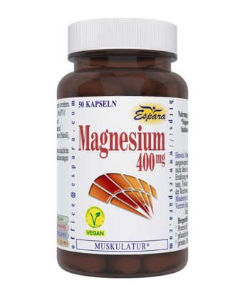 Espara Magnesium-400mg Kapseln, A-Nr.: 3397009 - 01