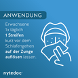 nytedoc® Schlaf akut Melatonin-Streifen, A-Nr.: 5959747 - 03
