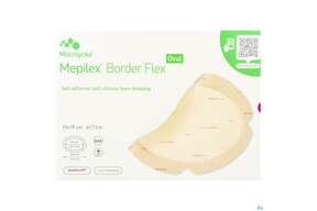 Wundverband Mepilex Border Flex 15x19cm 5st, A-Nr.: 4252299 - 01