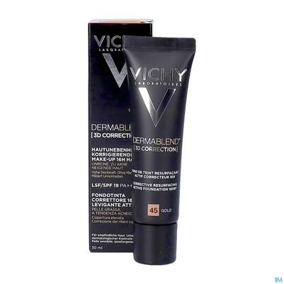 Vichy Dermablend 3d Coverflow 45 Gold 30ml, A-Nr.: 4436013 - 08