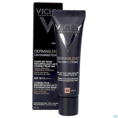 Vichy Dermablend 3d Coverflow 45 Gold 30ml, A-Nr.: 4436013 - 09