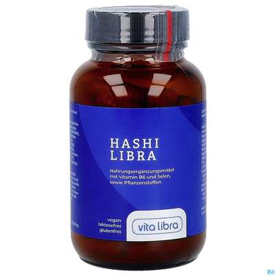 Sie sehen eine Packung Vita Libra Kapseln Hashilibra 60st, Produktbild: 01 Vita Libra Kapseln Hashilibra 60st, A-Nr.: 5905148 - 01