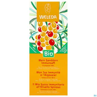 Weleda Mein Sanddorn Immunsaft 200ml, A-Nr.: 5829105 - 01