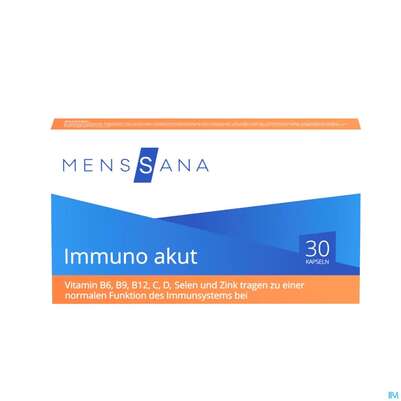 Immuno Kapseln Menssana Akut 30st, A-Nr.: 3484406 - 02