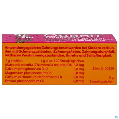 Osanit Zahnungskuegelchen 5g, A-Nr.: 6054362 - 04