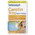 Sie sehen eine Packung tetesept Carotin 15mg Haut & Sonne Fta 30 Stk., Produktbild: 02 tetesept Carotin 15mg Haut & Sonne Fta 30 Stk., A-Nr.: 5179245 - 02