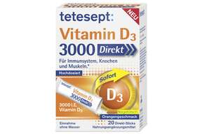 TETESEPT Vitamin D3 3000 Direct Stick 20 St., A-Nr.: 6007115 - 01