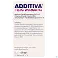 Sie sehen eine Packung Additiva Pulver Heisse Waldfruechte Kinder 10014 10st, Produktbild: 02 Additiva Pulver Heisse Waldfruechte Kinder 10014 10st, A-Nr.: 5810152 - 02