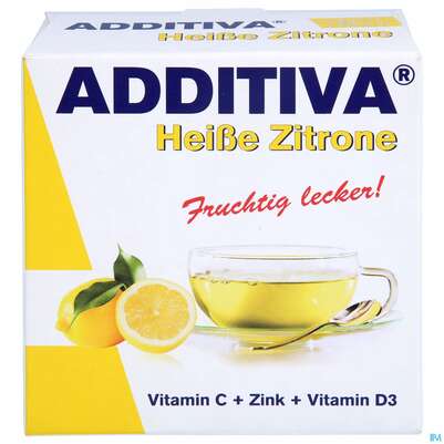 Additiva Pulver Heisse Zitrone 10012 10st, A-Nr.: 5810086 - 01