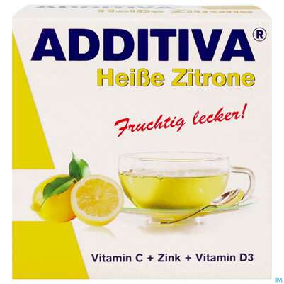 Additiva Pulver Heisse Zitrone 10012 10st, A-Nr.: 5810086 - 02