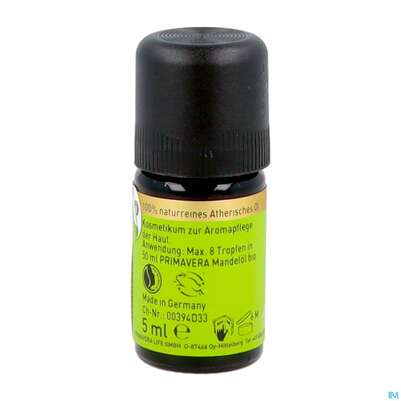 Sie sehen eine Packung Aetherische Oele Primavera Cajeput Bio 5ml, Produktbild: 04 Aetherische Oele Primavera Cajeput Bio 5ml, A-Nr.: 5907093 - 04