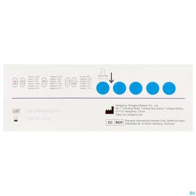 Diagnostika U.zubehoer Clungene Covid19 Antigenselbst- Test 5st, A-Nr.: 5911203 - 04