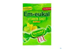 Em-eukal Bonbons Zuckerfrei Vitamin Shot Sauer 75g, A-Nr.: 5899525 - 01
