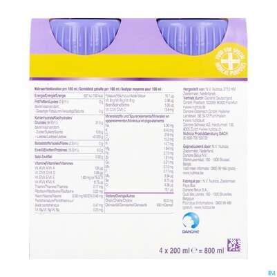 Fortimel/jucy Plus Fluessig 200ml Birne Holunder 4st, A-Nr.: 5808528 - 03