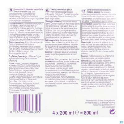Fortimel/jucy Plus Fluessig 200ml Birne Holunder 4st, A-Nr.: 5808528 - 05