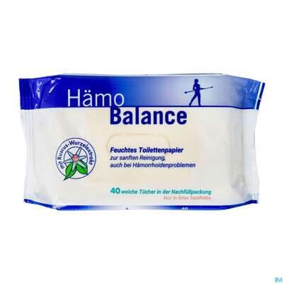Haemo Balance Feuchtigkeits- Reinigungstuecher Nachfüllung 40st, A-Nr.: 3151768 - 02