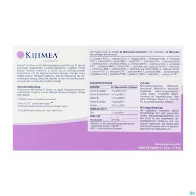 Sie sehen eine Packung Kijimea Kapseln Floracare 84st, Produktbild: 04 Kijimea Kapseln Floracare 84st, A-Nr.: 5869398 - 04