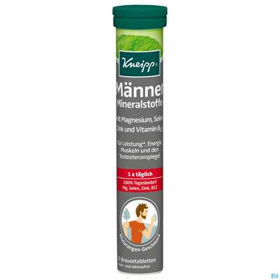 Kneipp Maenner Mineralstoffe Brausetabl 15st, A-Nr.: 4526265 - 02