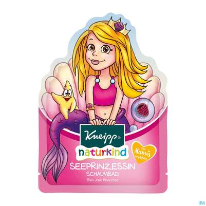 Sie sehen eine Packung Kneipp Naturkind Schaumbad Seeprinzessin 40ml, Produktbild: 03 Kneipp Naturkind Schaumbad Seeprinzessin 40ml, A-Nr.: 3477464 - 03