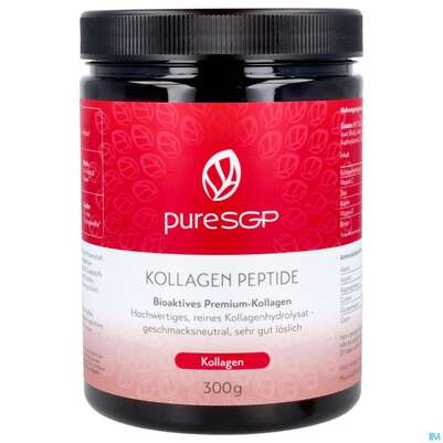 Sie sehen eine Packung Kollagen Peptide/puresgp 300g, Produktbild: 03 Kollagen Peptide/puresgp 300g, A-Nr.: 5942652 - 03