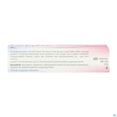Sie sehen eine Packung Lactofem Feuchte Creme 25g, Produktbild: 05 Lactofem Feuchte Creme 25g, A-Nr.: 5923519 - 05