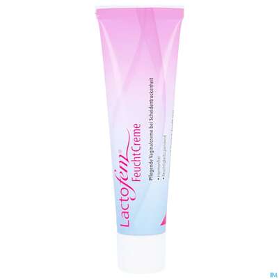 Sie sehen eine Packung Lactofem Feuchte Creme 25g, Produktbild: 08 Lactofem Feuchte Creme 25g, A-Nr.: 5923519 - 08