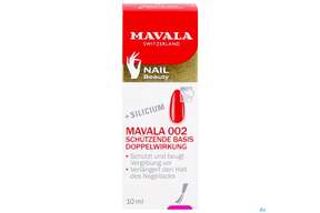 Mavala 002 Doppel-aktion M.silic Base Unterlack +silicium 10ml, A-Nr.: 2976633 - 01