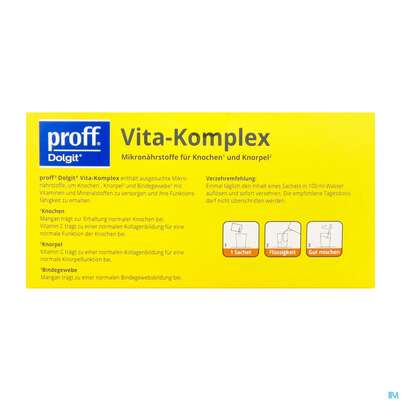 Proff Dolgit Vita-komplex 12g 30st, A-Nr.: 5876406 - 04