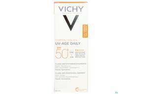 Sonnenprodukte Vichy/capital Soleil Uv-age Daily Lsf 50+ 80ml, A-Nr.: 5893356 - 01