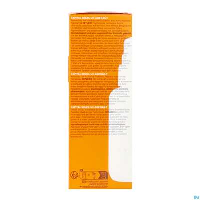 Sie sehen eine Packung Sonnenprodukte Vichy/capital Soleil Uv-age Daily Lsf 50+ 80ml, Produktbild: 06 Sonnenprodukte Vichy/capital Soleil Uv-age Daily Lsf 50+ 80ml, A-Nr.: 5893356 - 06