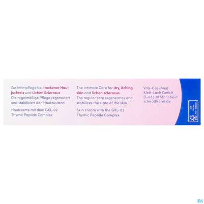Sie sehen eine Packung Thymuskin Sclero Discret Creme 50ml, Produktbild: 07 Thymuskin Sclero Discret Creme 50ml, A-Nr.: 5909005 - 07