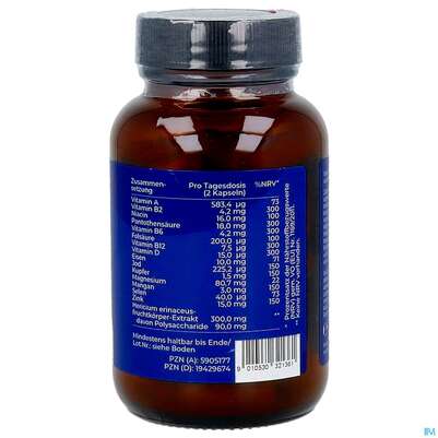Sie sehen eine Packung Vita Libra Kapseln Thyreolibra 60st, Produktbild: 01 Vita Libra Kapseln Thyreolibra 60st, A-Nr.: 5905177 - 01