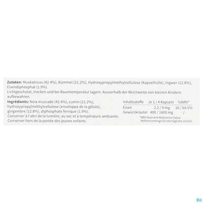 Padma Kapseln Cogniben Konzentration 60st, A-Nr.: 5664466 - 05