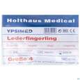 Sie sehen eine Packung Fingerlinge Leder/pharmag Gr 4 1st, Produktbild: 03 Fingerlinge Leder/pharmag Gr 4 1st, A-Nr.: 2679208 - 03