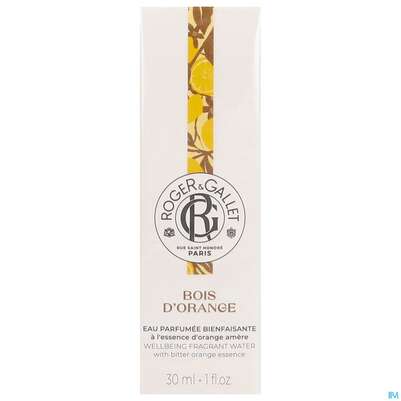 Sie sehen eine Packung Roger&gallet Bois D'orange Duftendes Wohlfühl-wasser 30ml, Produktbild: 04 Roger&gallet Bois D'orange Duftendes Wohlfühl-wasser 30ml, A-Nr.: 5668530 - 04