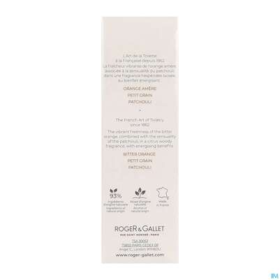 Sie sehen eine Packung Roger&gallet Bois D'orange Duftendes Wohlfühl-wasser 30ml, Produktbild: 08 Roger&gallet Bois D'orange Duftendes Wohlfühl-wasser 30ml, A-Nr.: 5668530 - 08
