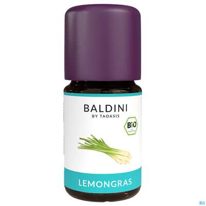 Sie sehen eine Packung Taoasis Baldini Bio-aroma Lemongrasöl Bio|demeter 5ml, Produktbild: 02 Taoasis Baldini Bio-aroma Lemongrasöl Bio|demeter 5ml, A-Nr.: 4621271 - 02