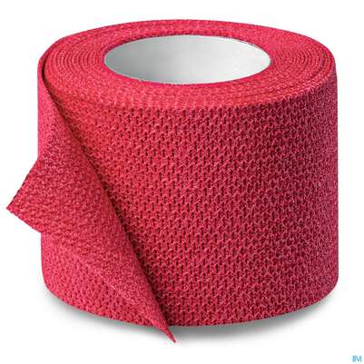 Elastische Binden Idealast/haft Kohaesiv/color Rot 4mx 4cm 1st, A-Nr.: 4174613 - 04