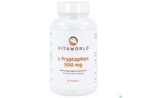 L-tryptophan Kapseln 500mg -naturheilp. Vegi 90st, A-Nr.: 4846604 - 01