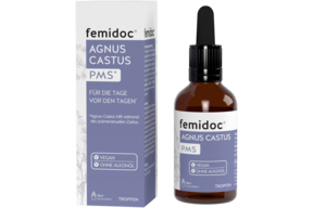 femidoc AGNUS CASTUS PMS Tropfen BIO, A-Nr.: 5934368 - 01