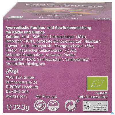 Yogi Tea Bio Seelenbalsam 17st, A-Nr.: 5750119 - 05