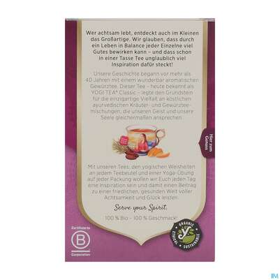 Yogi Tea Bio Seelenbalsam 17st, A-Nr.: 5750119 - 10