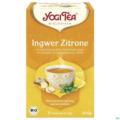 Yogi Tea Bio Ingwer Zitrone 17st, A-Nr.: 5749961 - 02