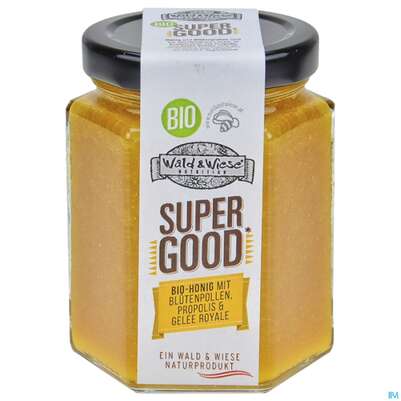 Wald+wiese Bio Honig Supergood +propolis Blueten- Pollen+gelee Roya 250g, A-Nr.: 5060277 - 02